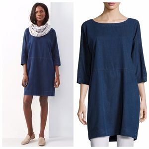 Eileen Fisher Blue Mini Dress